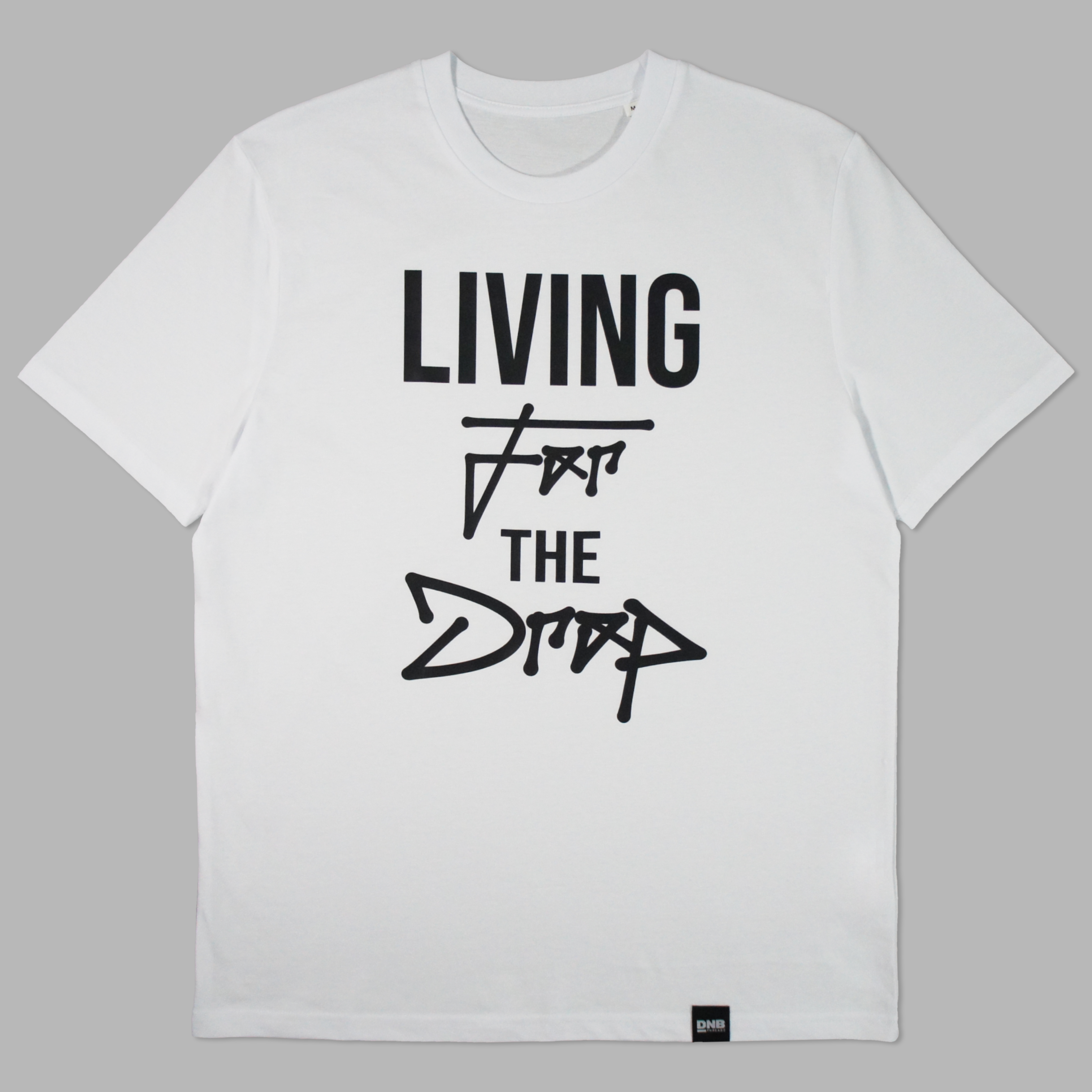 LIVING FOR THE DROP TEE